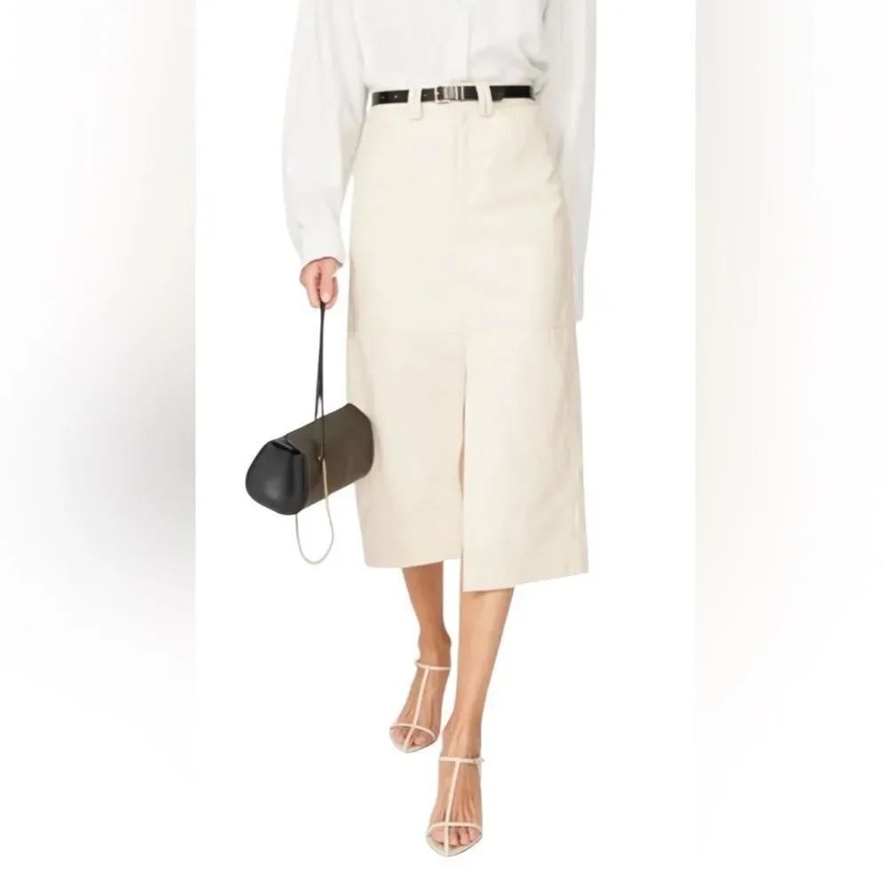 A.L.C. Faux Leather Alden Skirt Size 2